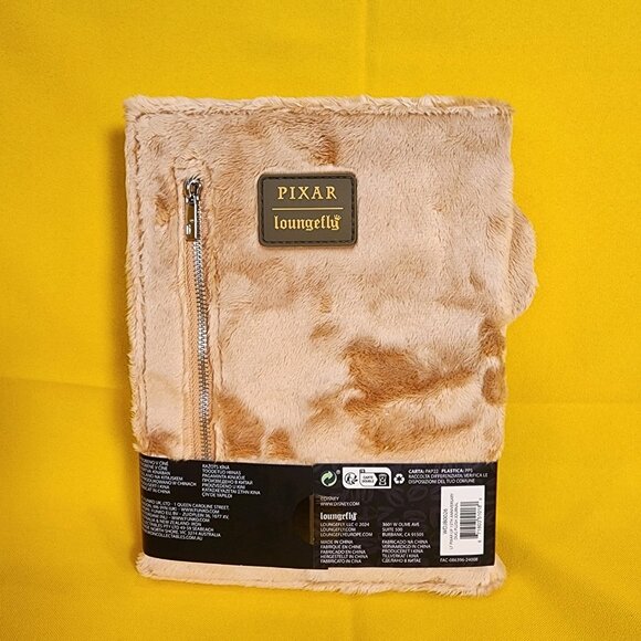 Loungefly Pixar Up Dug Up 15th Ann Plush Refillable Stationery Journal Notebook - Picture 7 of 11